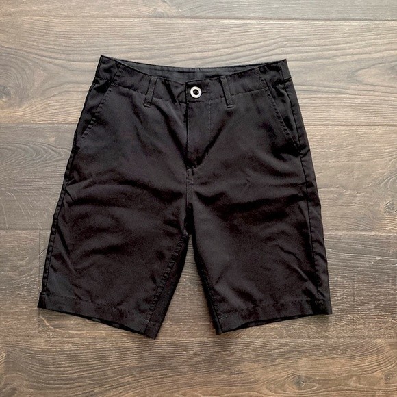Volcom Other - Volcom boys dark gray  active adjustable waist shorts size 14/16